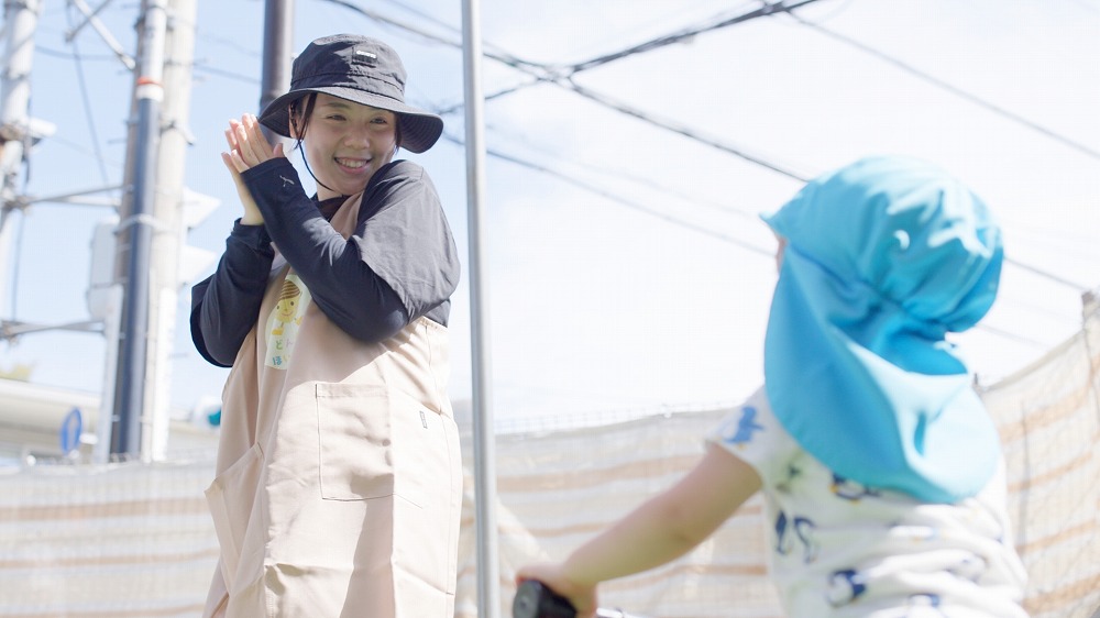 園児や先生方の良い雰囲気